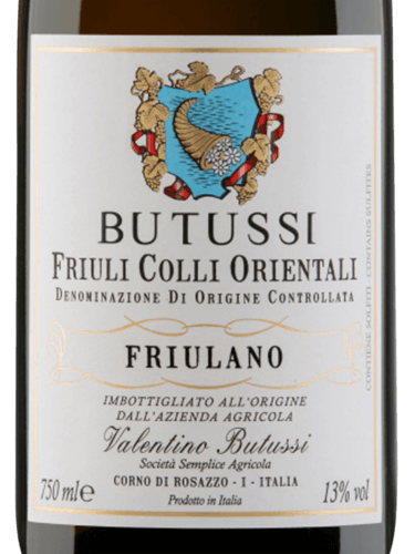 Azienda Agricola Butussi - Friulano - Colli Orientali del Friuli